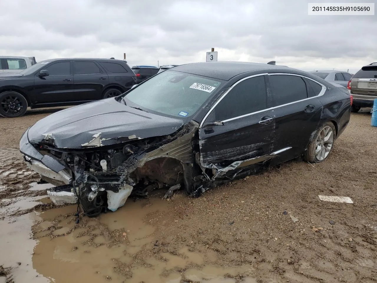 2017 Chevrolet Impala Premier VIN: 2G1145S35H9105690 Lot: 79716564