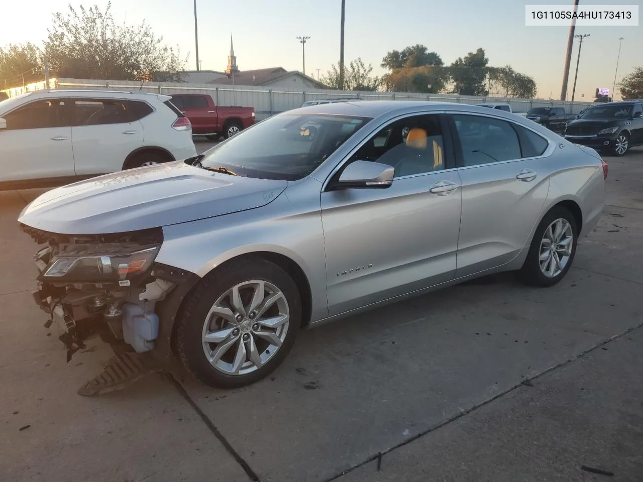 2017 Chevrolet Impala Lt VIN: 1G1105SA4HU173413 Lot: 79740464