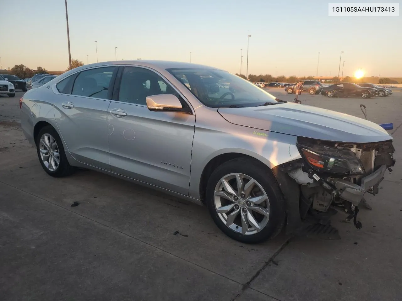 2017 Chevrolet Impala Lt VIN: 1G1105SA4HU173413 Lot: 79740464