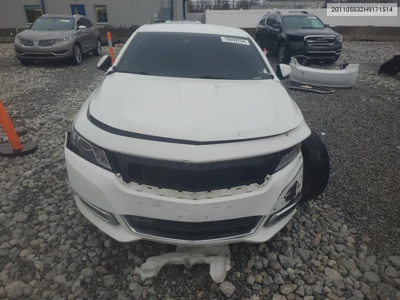 2017 Chevrolet Impala Lt VIN: 2G1105S32H9171514 Lot: 79949754