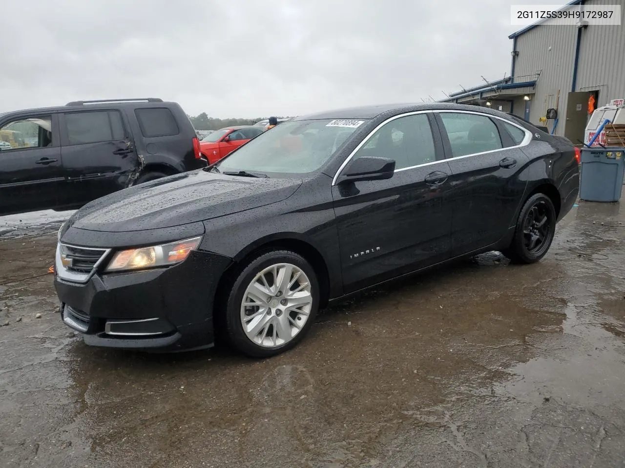 2017 Chevrolet Impala Ls VIN: 2G11Z5S39H9172987 Lot: 80270894