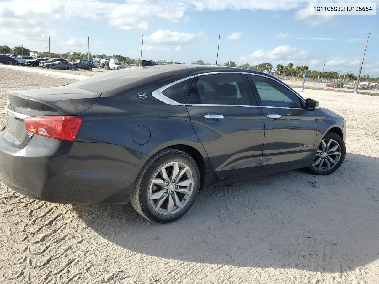 2017 Chevrolet Impala Lt VIN: 1G1105S32HU195654 Lot: 80913314