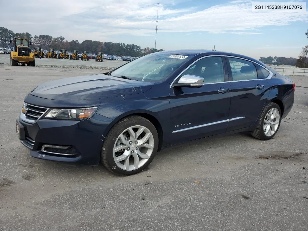 2017 Chevrolet Impala Premier VIN: 2G1145S38H9107076 Lot: 81310124