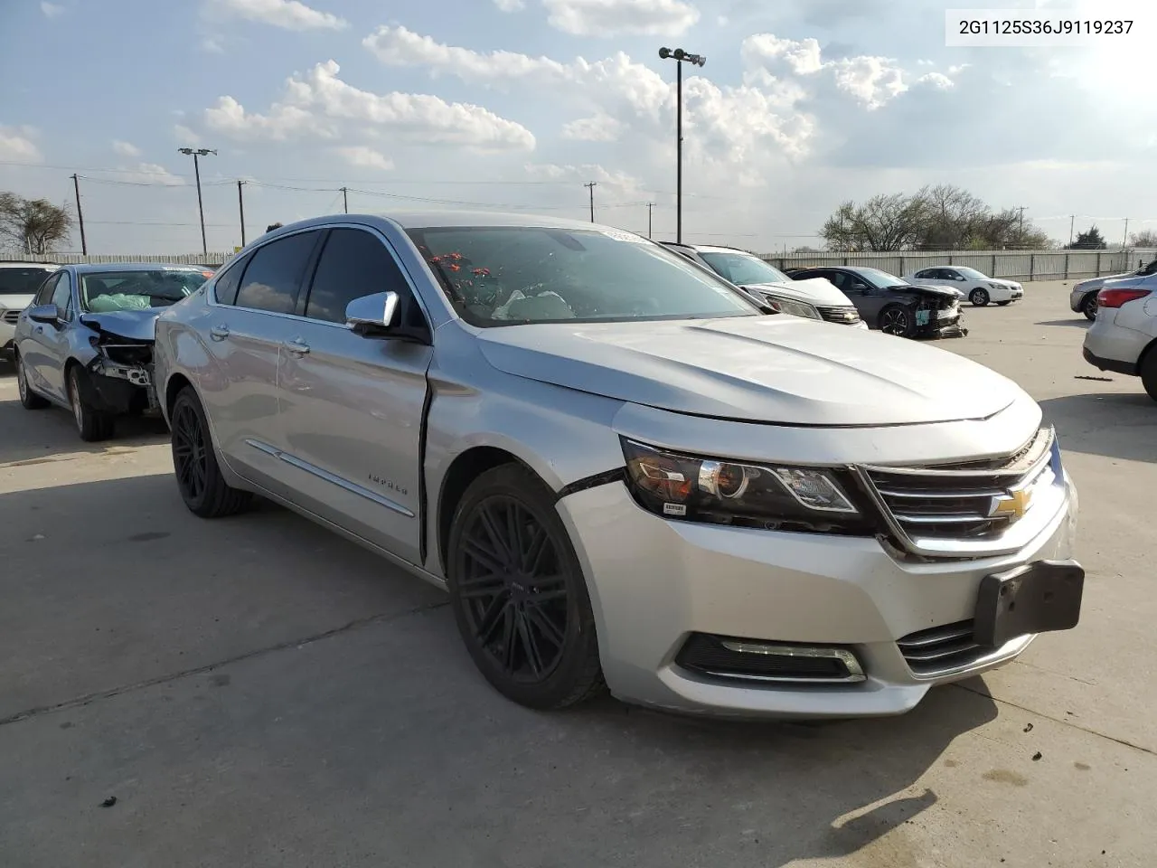 2018 Chevrolet Impala Premier VIN: 2G1125S36J9119237 Lot: 45625954