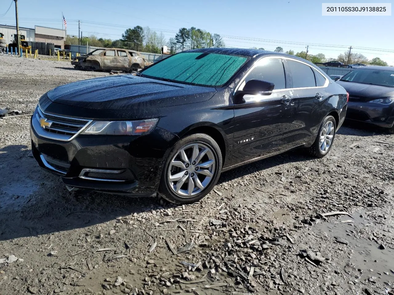 2G1105S30J9138825 2018 Chevrolet Impala Lt