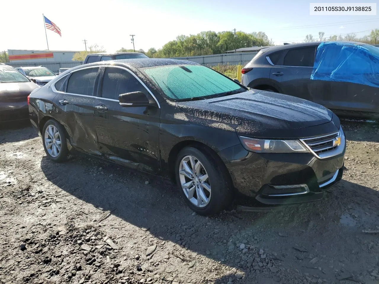 2018 Chevrolet Impala Lt VIN: 2G1105S30J9138825 Lot: 48561234