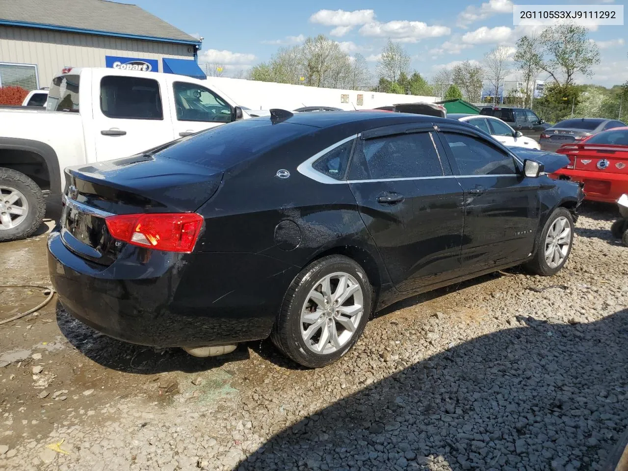 2018 Chevrolet Impala Lt VIN: 2G1105S3XJ9111292 Lot: 51285384