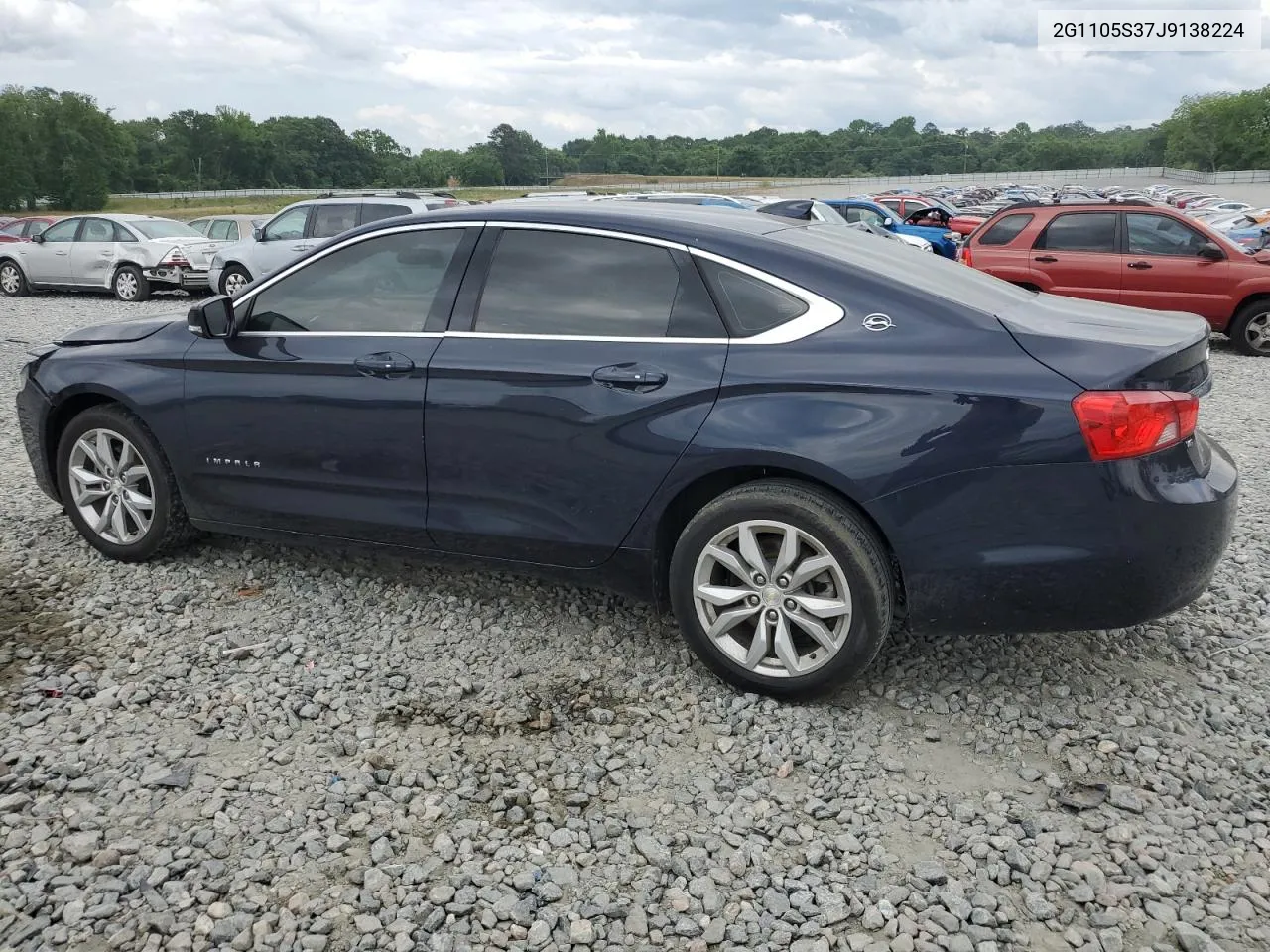 2018 Chevrolet Impala Lt VIN: 2G1105S37J9138224 Lot: 53190424