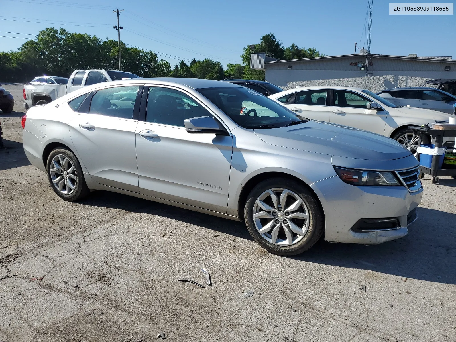 2018 Chevrolet Impala Lt VIN: 2G1105S39J9118685 Lot: 54345364