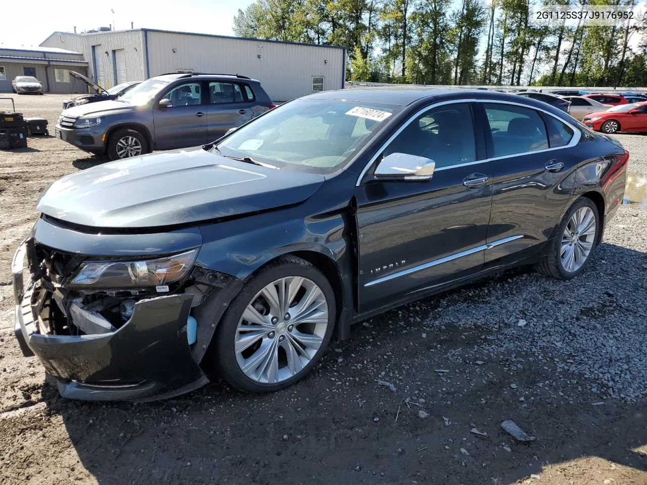 2018 Chevrolet Impala Premier VIN: 2G1125S37J9176952 Lot: 57160724