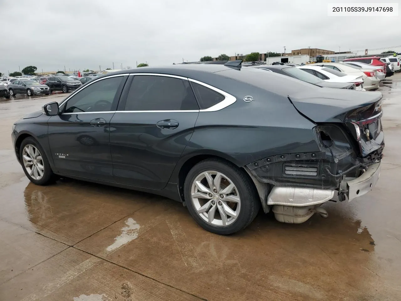 2018 Chevrolet Impala Lt VIN: 2G1105S39J9147698 Lot: 57314434