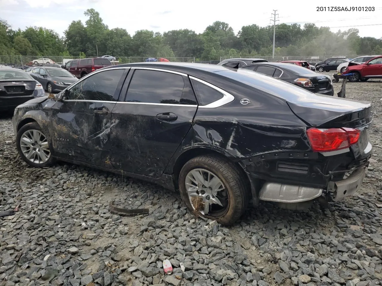 2018 Chevrolet Impala Ls VIN: 2G11Z5SA6J9101203 Lot: 57572794