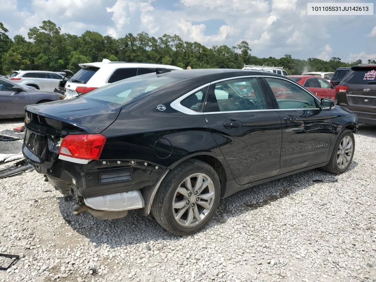 2018 Chevrolet Impala Lt VIN: 1G1105S31JU142613 Lot: 58297784