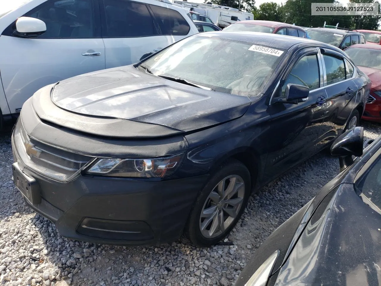 2018 Chevrolet Impala Lt VIN: 2G1105S36J9127523 Lot: 58958704