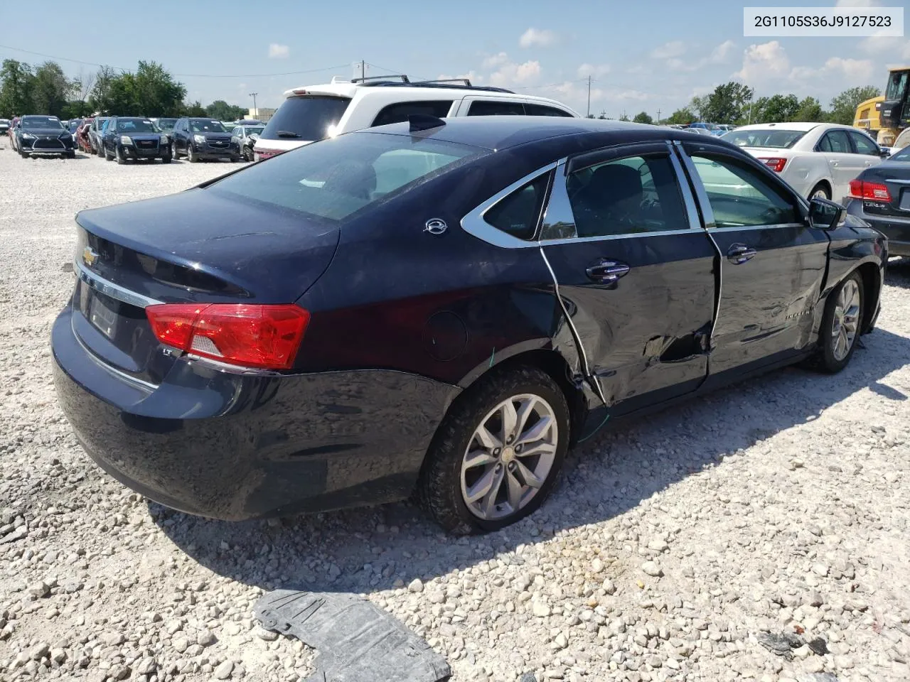 2G1105S36J9127523 2018 Chevrolet Impala Lt