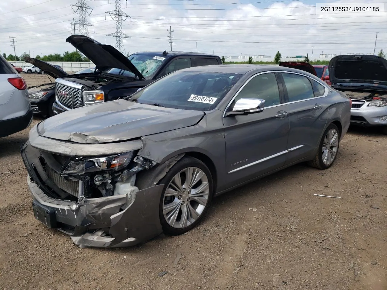 2G1125S34J9104185 2018 Chevrolet Impala Premier