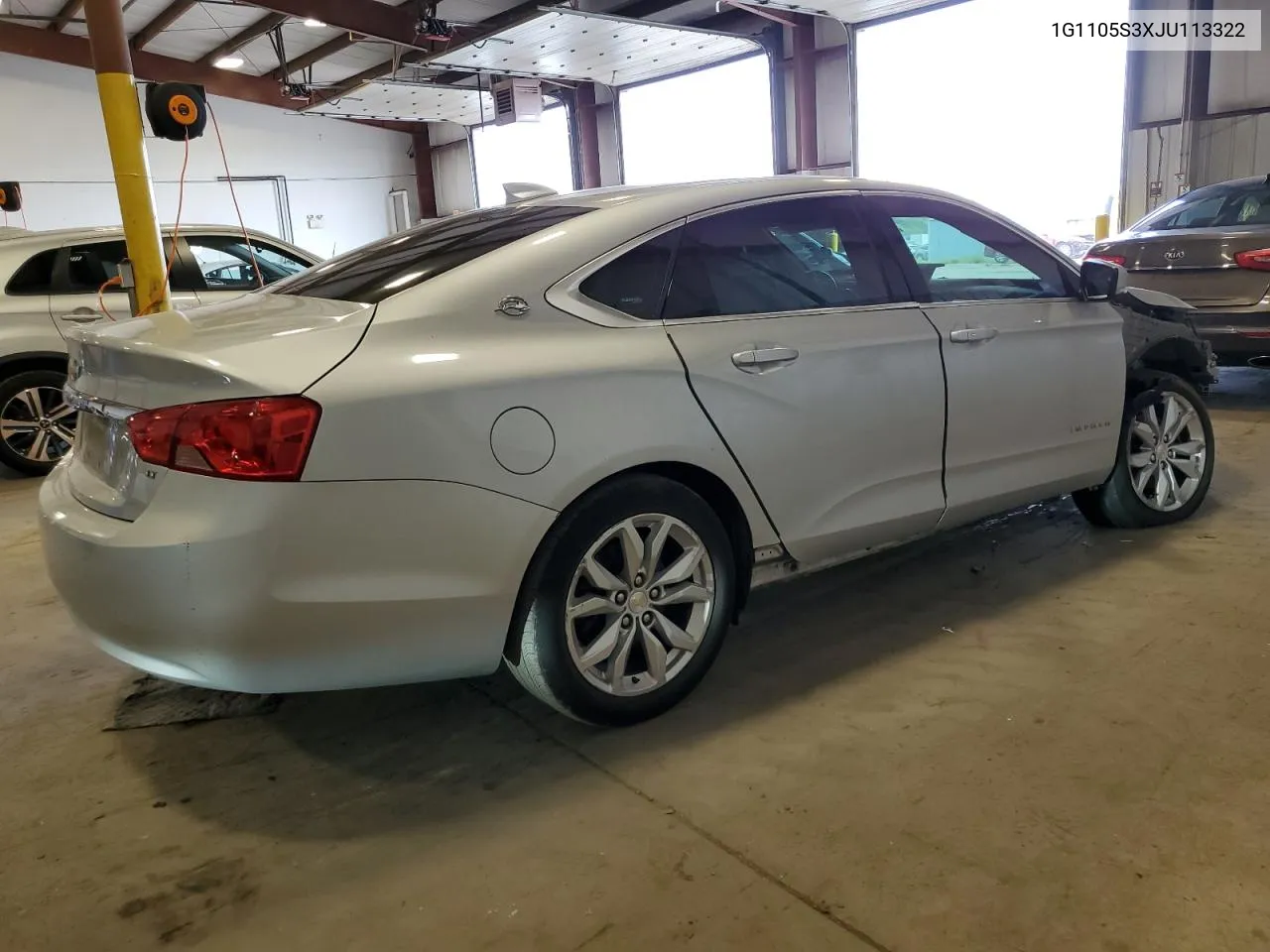 2018 Chevrolet Impala Lt VIN: 1G1105S3XJU113322 Lot: 59272864