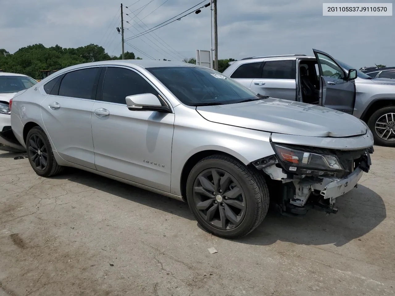 2018 Chevrolet Impala Lt VIN: 2G1105S37J9110570 Lot: 59773994