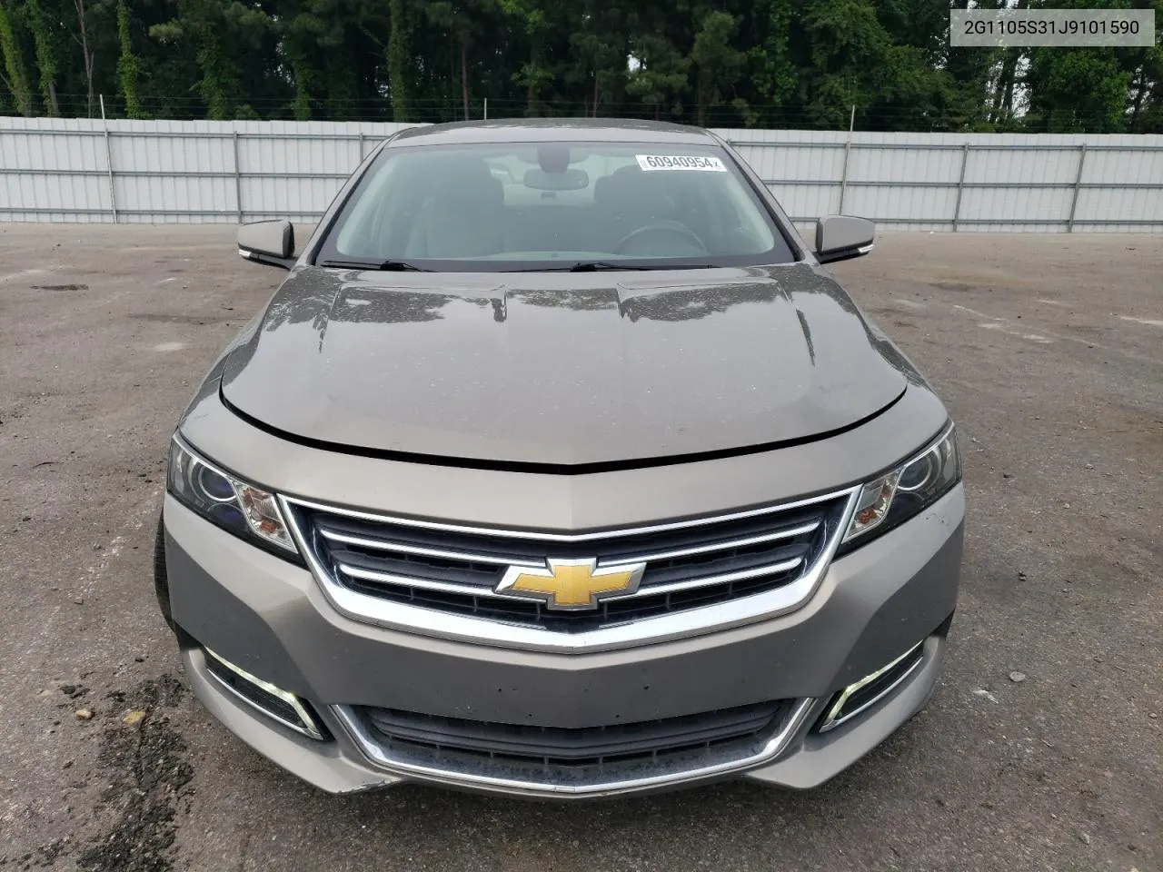 2018 Chevrolet Impala Lt VIN: 2G1105S31J9101590 Lot: 60940954