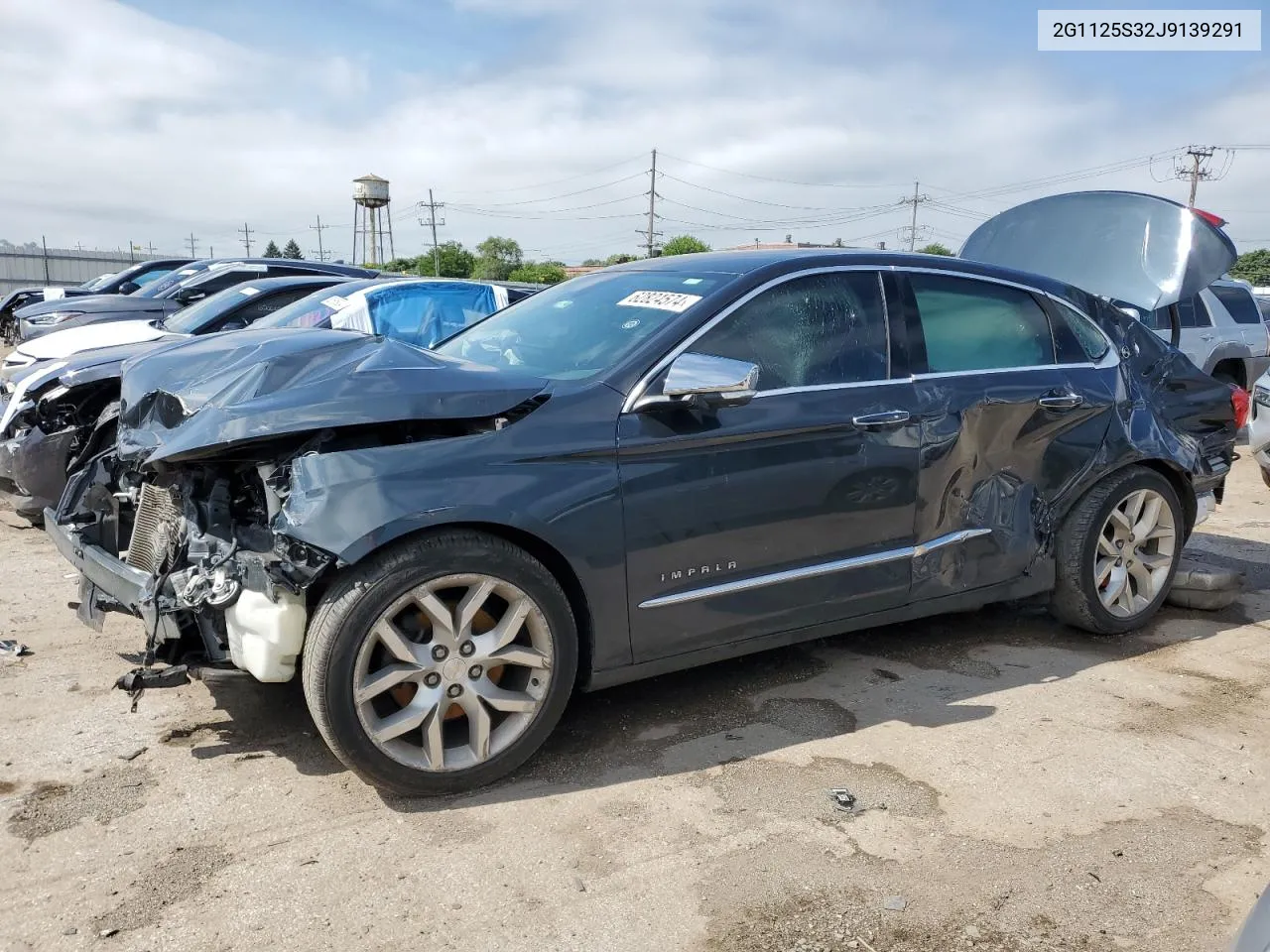 2018 Chevrolet Impala Premier VIN: 2G1125S32J9139291 Lot: 62824574