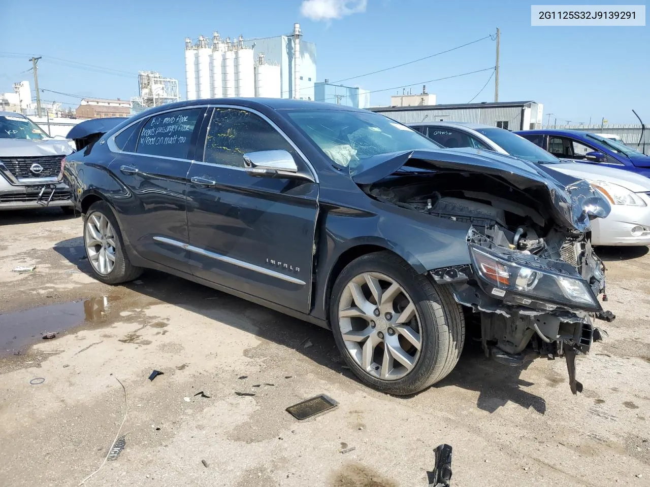 2G1125S32J9139291 2018 Chevrolet Impala Premier