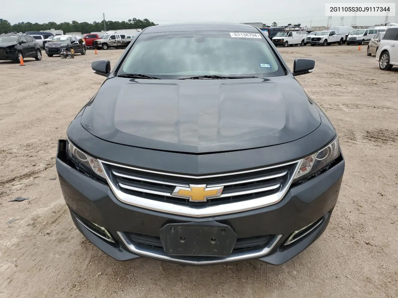 2G1105S30J9117344 2018 Chevrolet Impala Lt