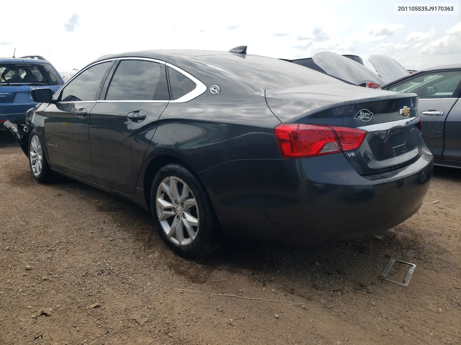 2018 Chevrolet Impala Lt VIN: 2G1105S35J9170363 Lot: 63472844