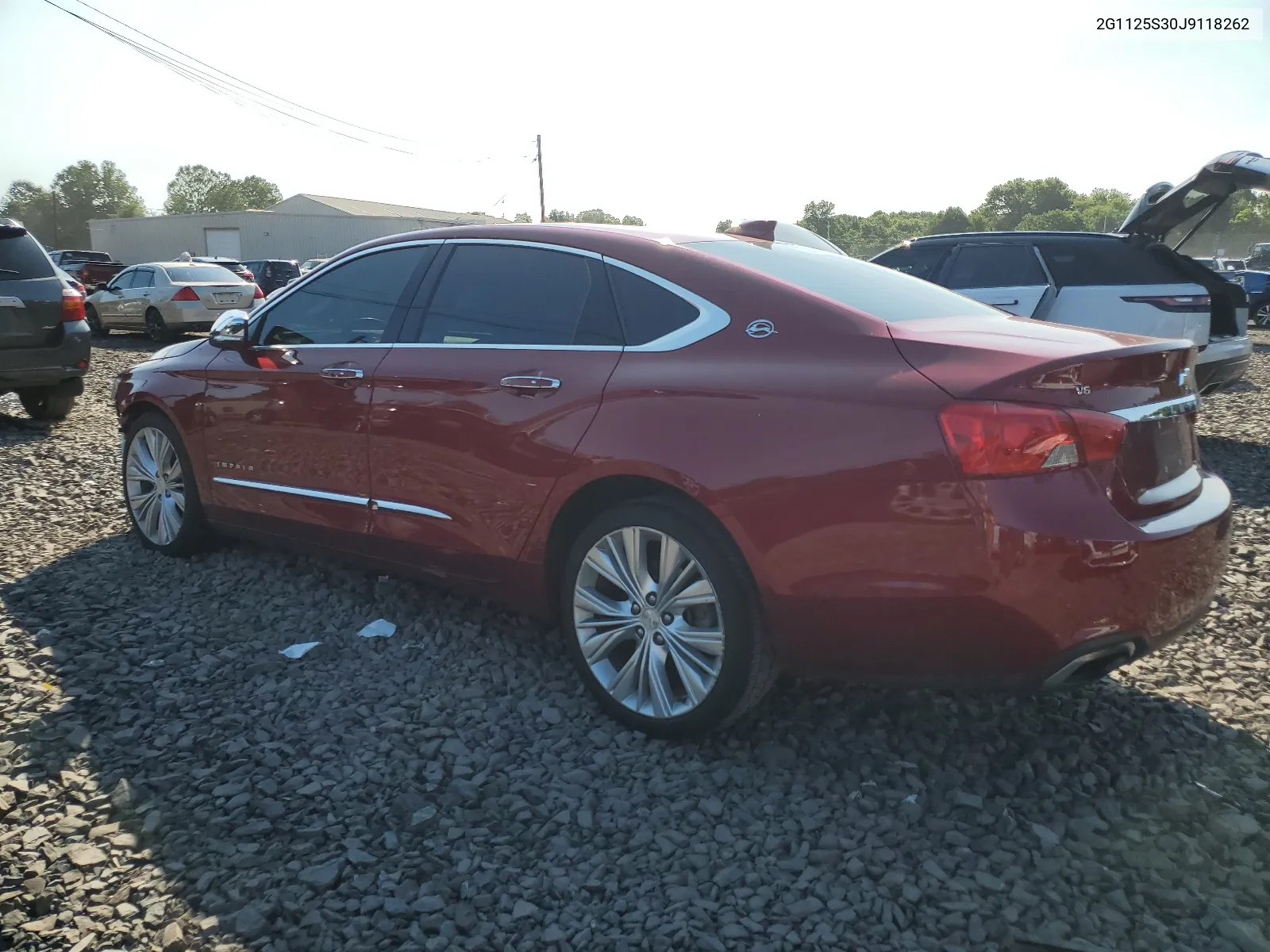 2018 Chevrolet Impala Premier VIN: 2G1125S30J9118262 Lot: 63760054