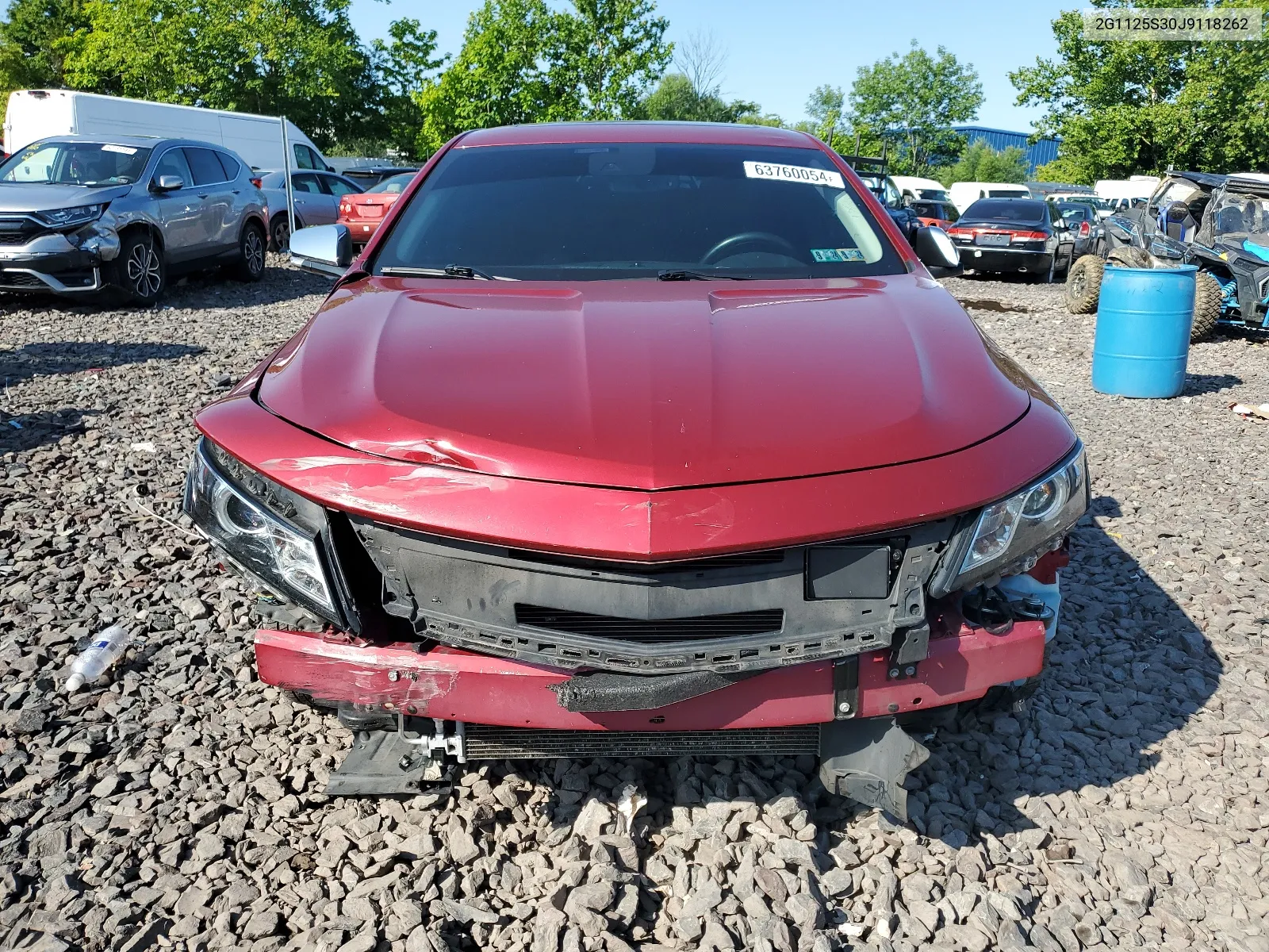 2G1125S30J9118262 2018 Chevrolet Impala Premier