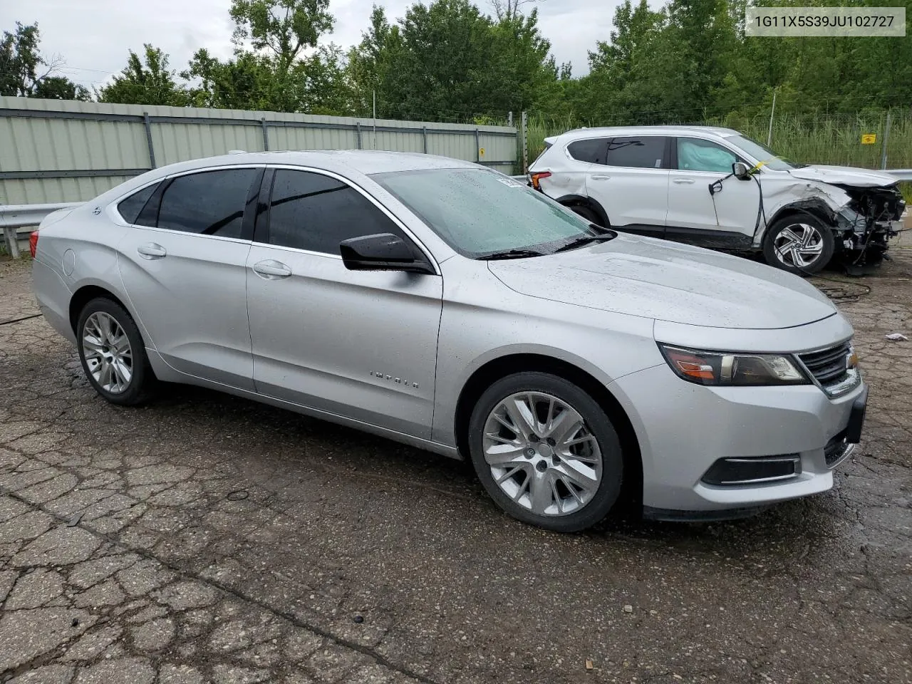 1G11X5S39JU102727 2018 Chevrolet Impala Ls