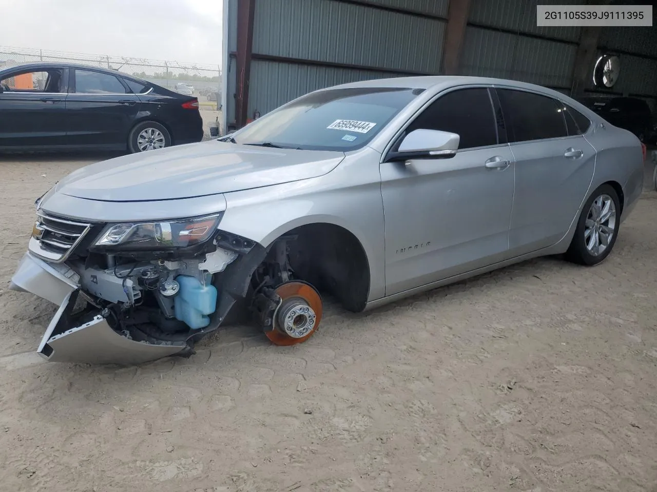 2018 Chevrolet Impala Lt VIN: 2G1105S39J9111395 Lot: 65959444