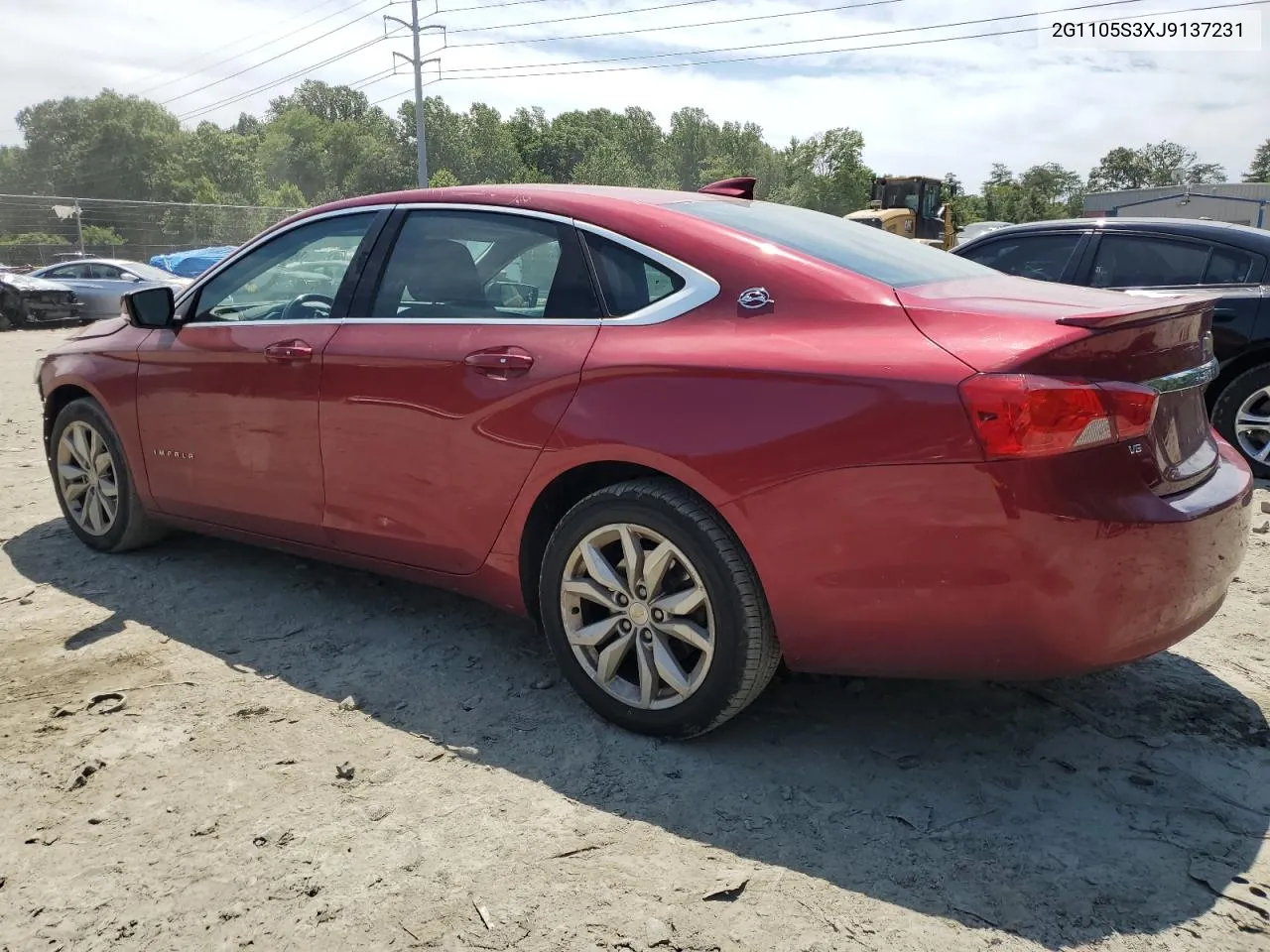 2018 Chevrolet Impala Lt VIN: 2G1105S3XJ9137231 Lot: 66505094