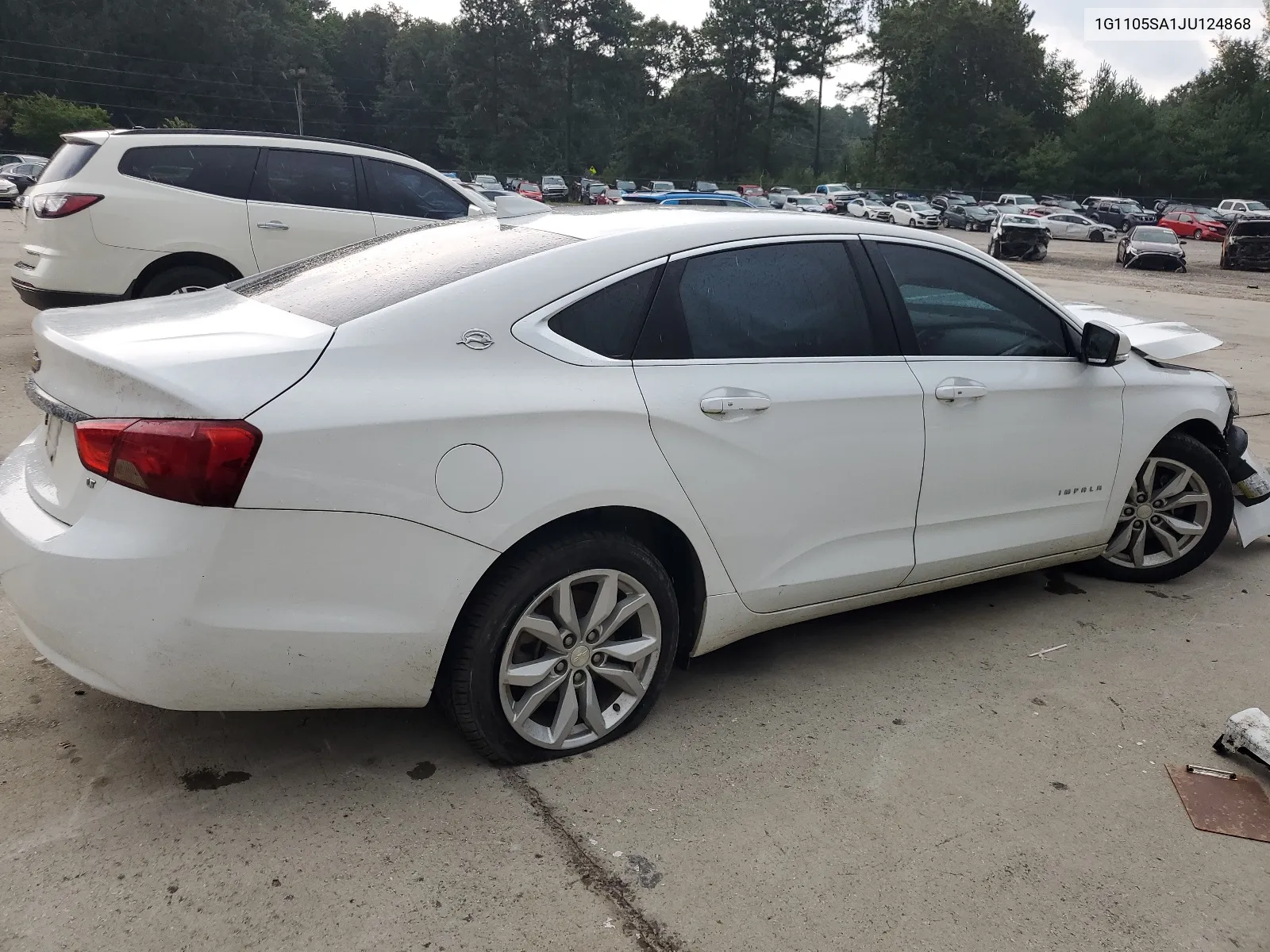 2018 Chevrolet Impala Lt VIN: 1G1105SA1JU124868 Lot: 66509274