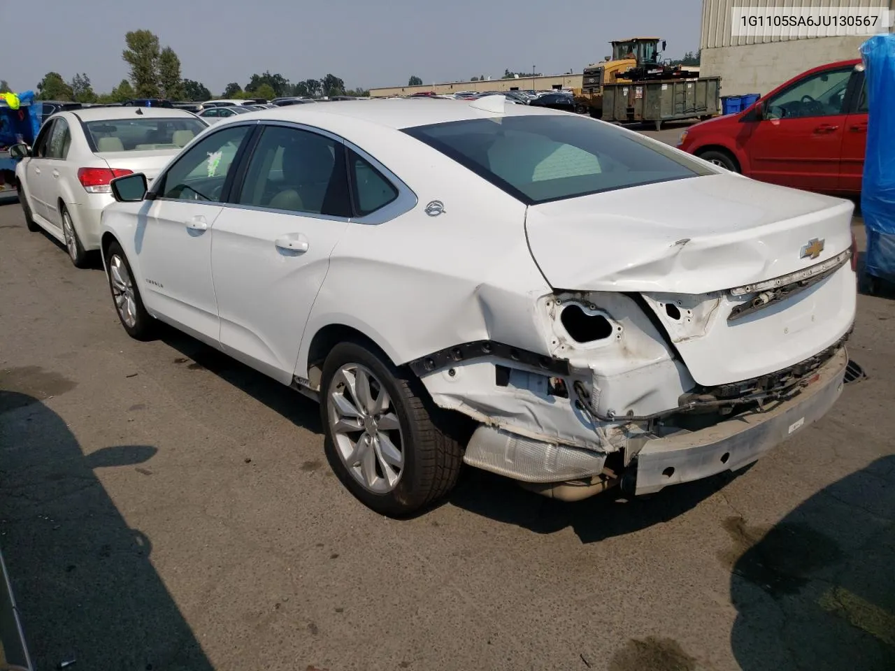 1G1105SA6JU130567 2018 Chevrolet Impala Lt