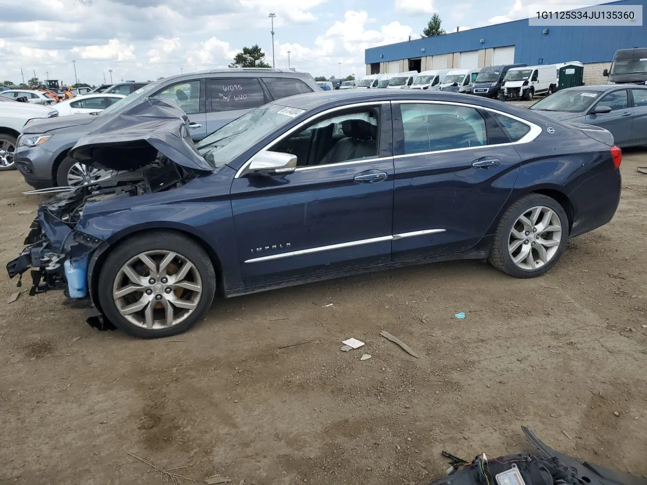 2018 Chevrolet Impala Premier VIN: 1G1125S34JU135360 Lot: 66784004