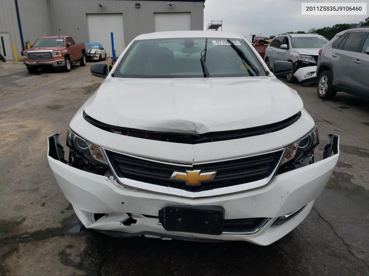 2G11Z5S35J9106460 2018 Chevrolet Impala Ls