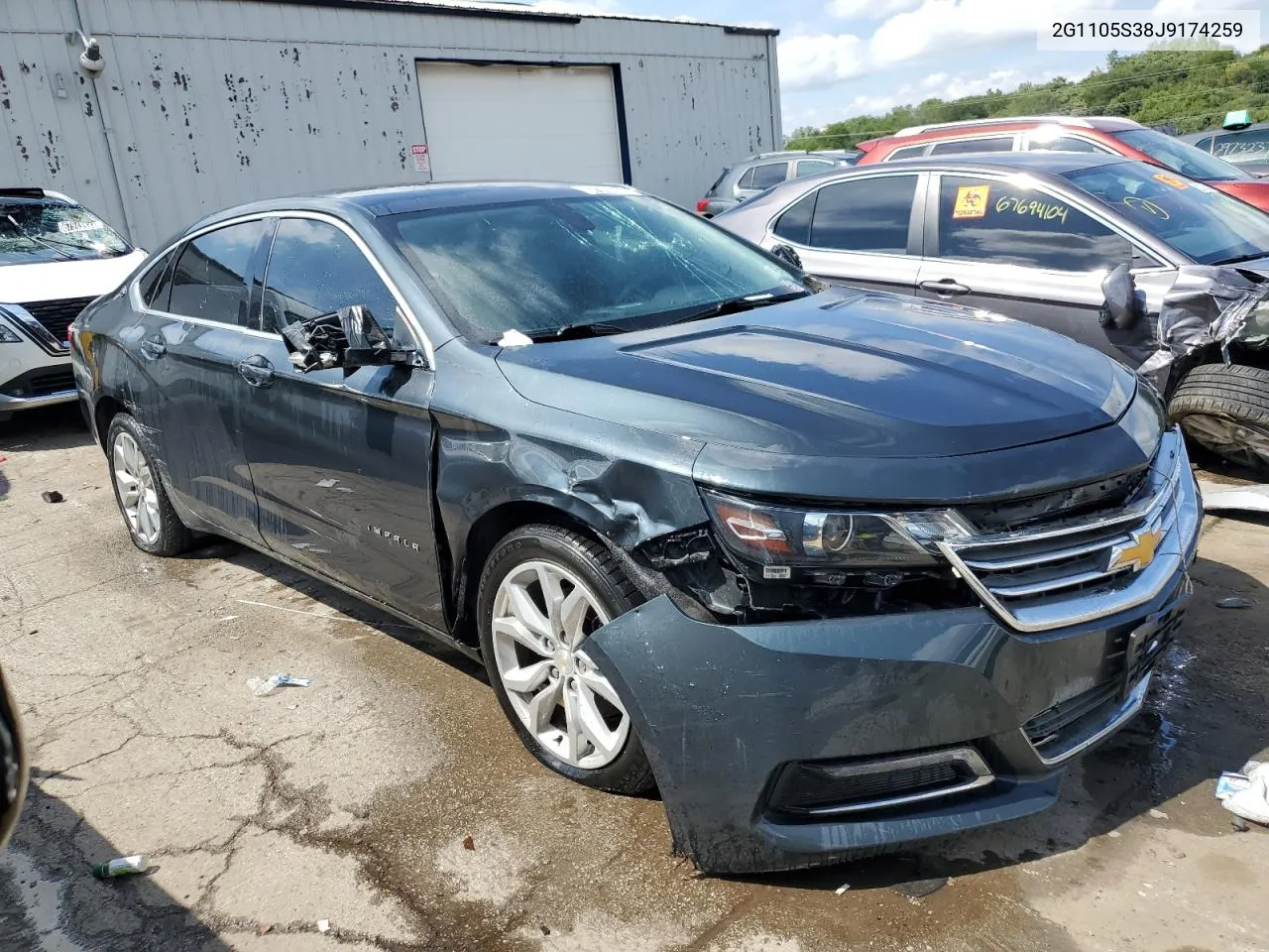 2018 Chevrolet Impala Lt VIN: 2G1105S38J9174259 Lot: 67147804