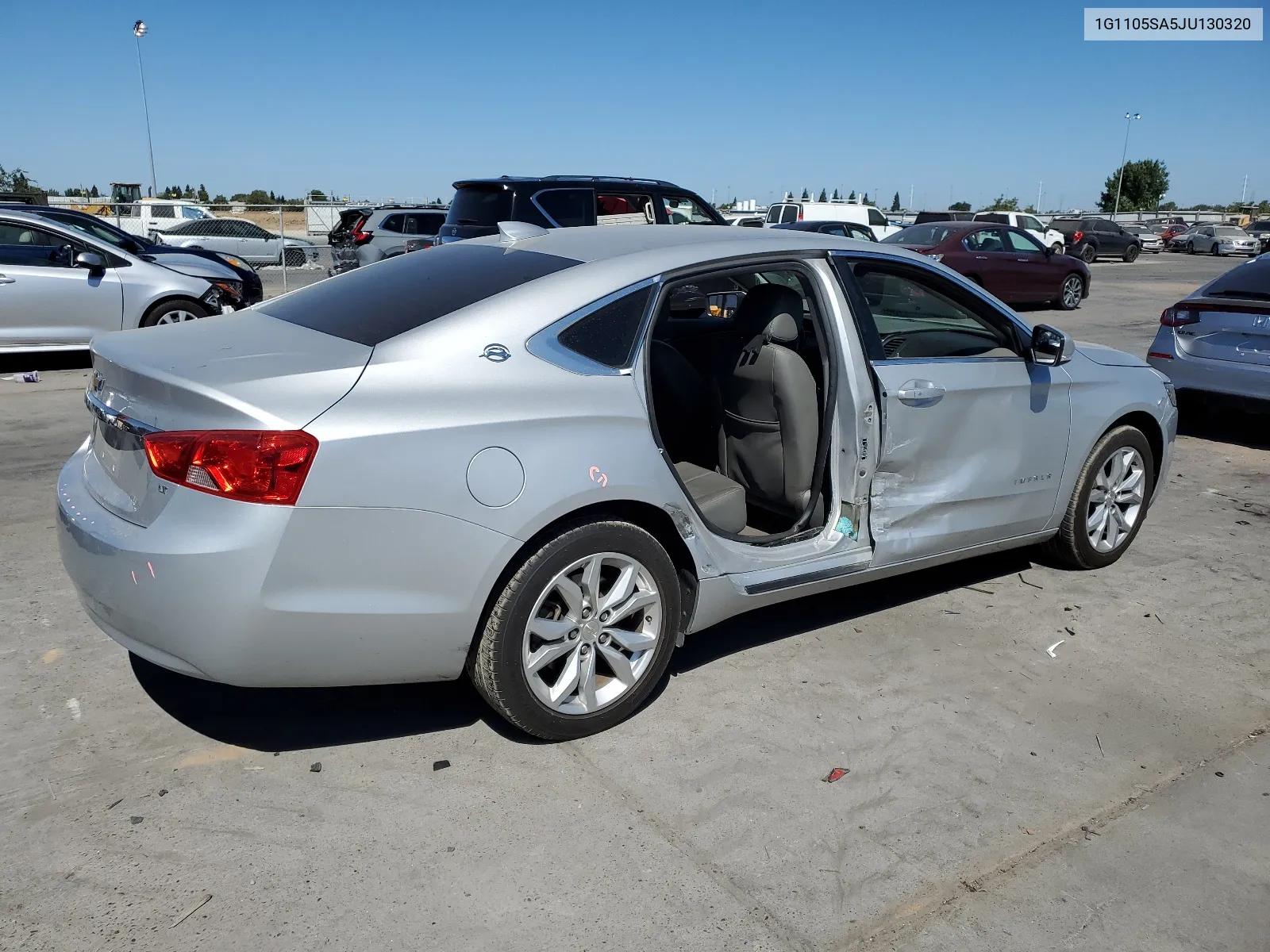 2018 Chevrolet Impala Lt VIN: 1G1105SA5JU130320 Lot: 67421664