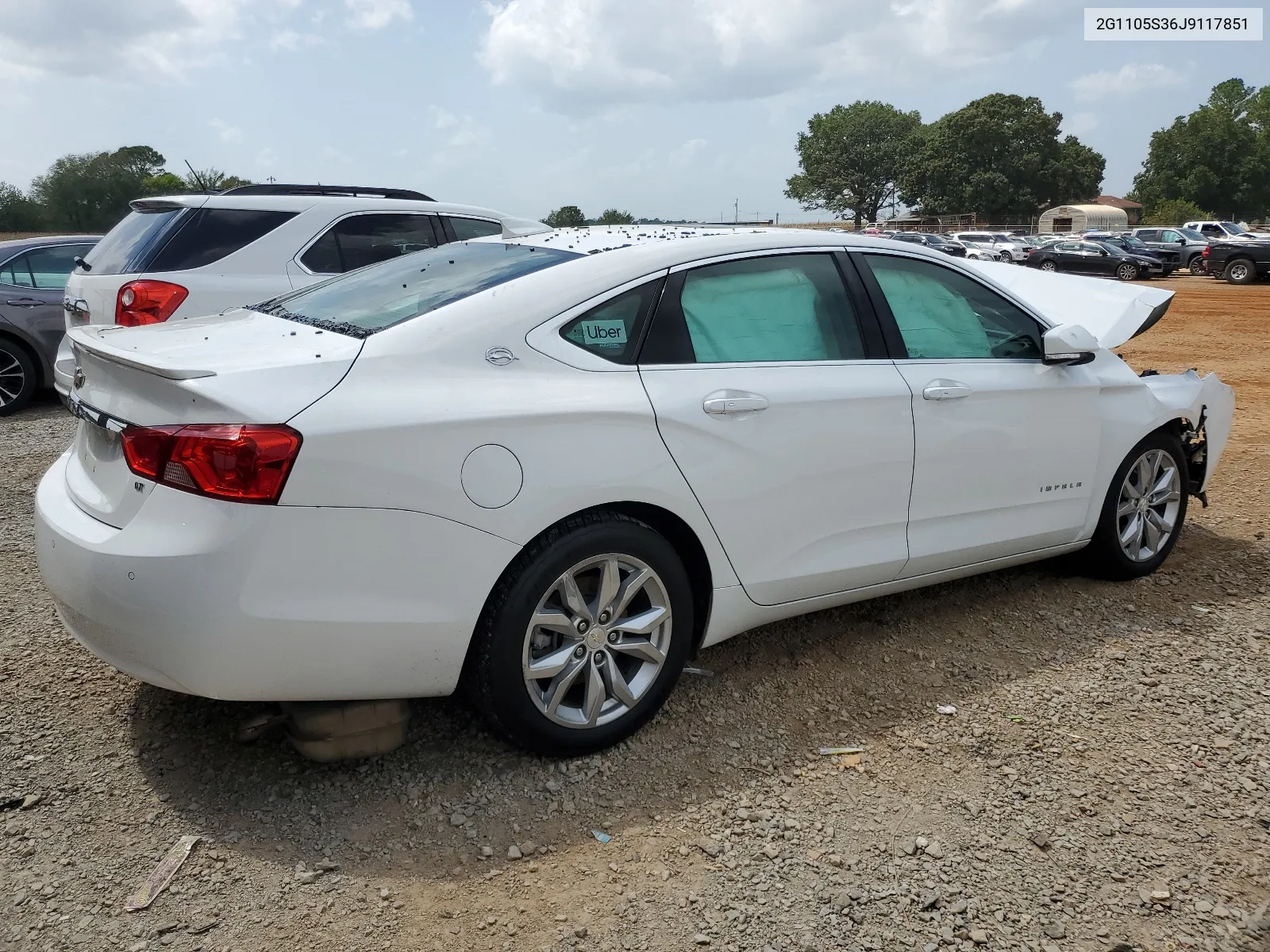 2G1105S36J9117851 2018 Chevrolet Impala Lt