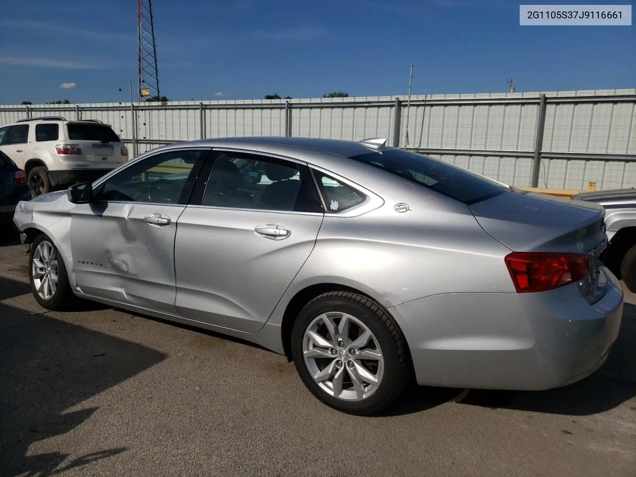 2018 Chevrolet Impala Lt VIN: 2G1105S37J9116661 Lot: 67867194