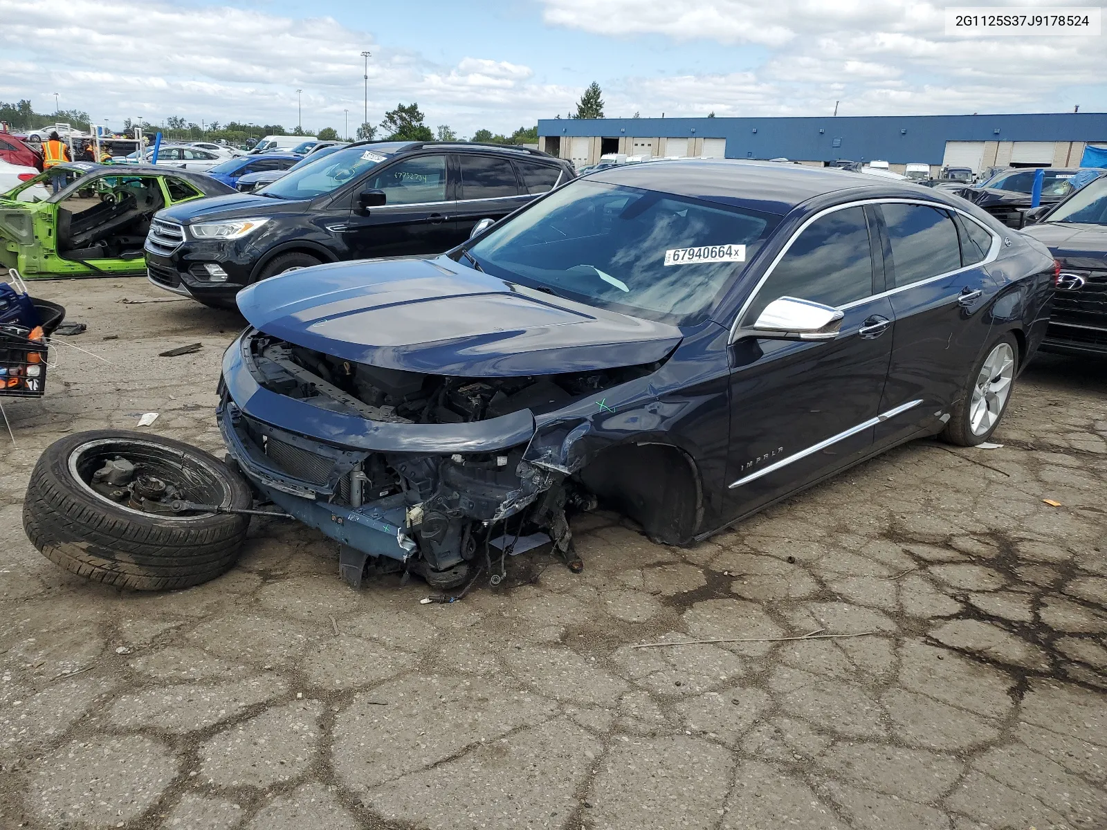 2G1125S37J9178524 2018 Chevrolet Impala Premier