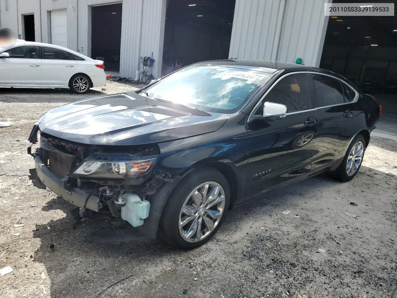 2G1105S33J9139533 2018 Chevrolet Impala Lt