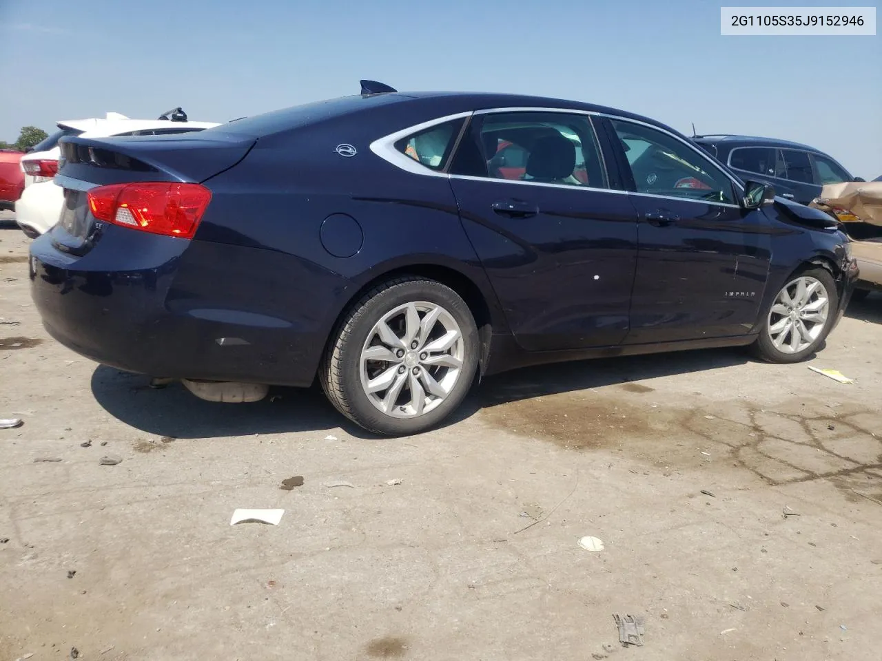 2G1105S35J9152946 2018 Chevrolet Impala Lt