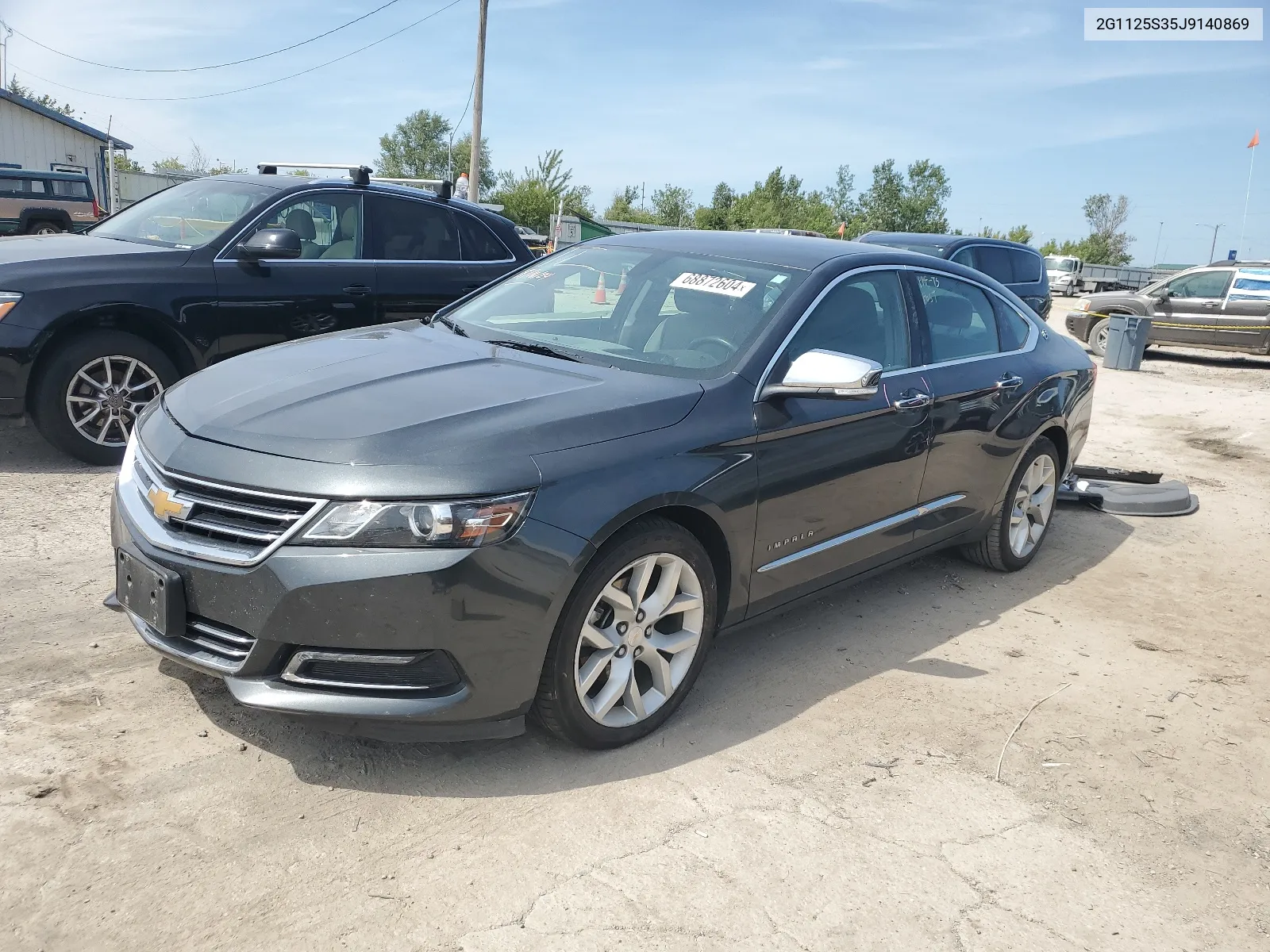 2018 Chevrolet Impala Premier VIN: 2G1125S35J9140869 Lot: 68872604