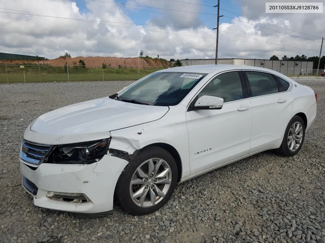 2G1105S3XJ9128786 2018 Chevrolet Impala Lt