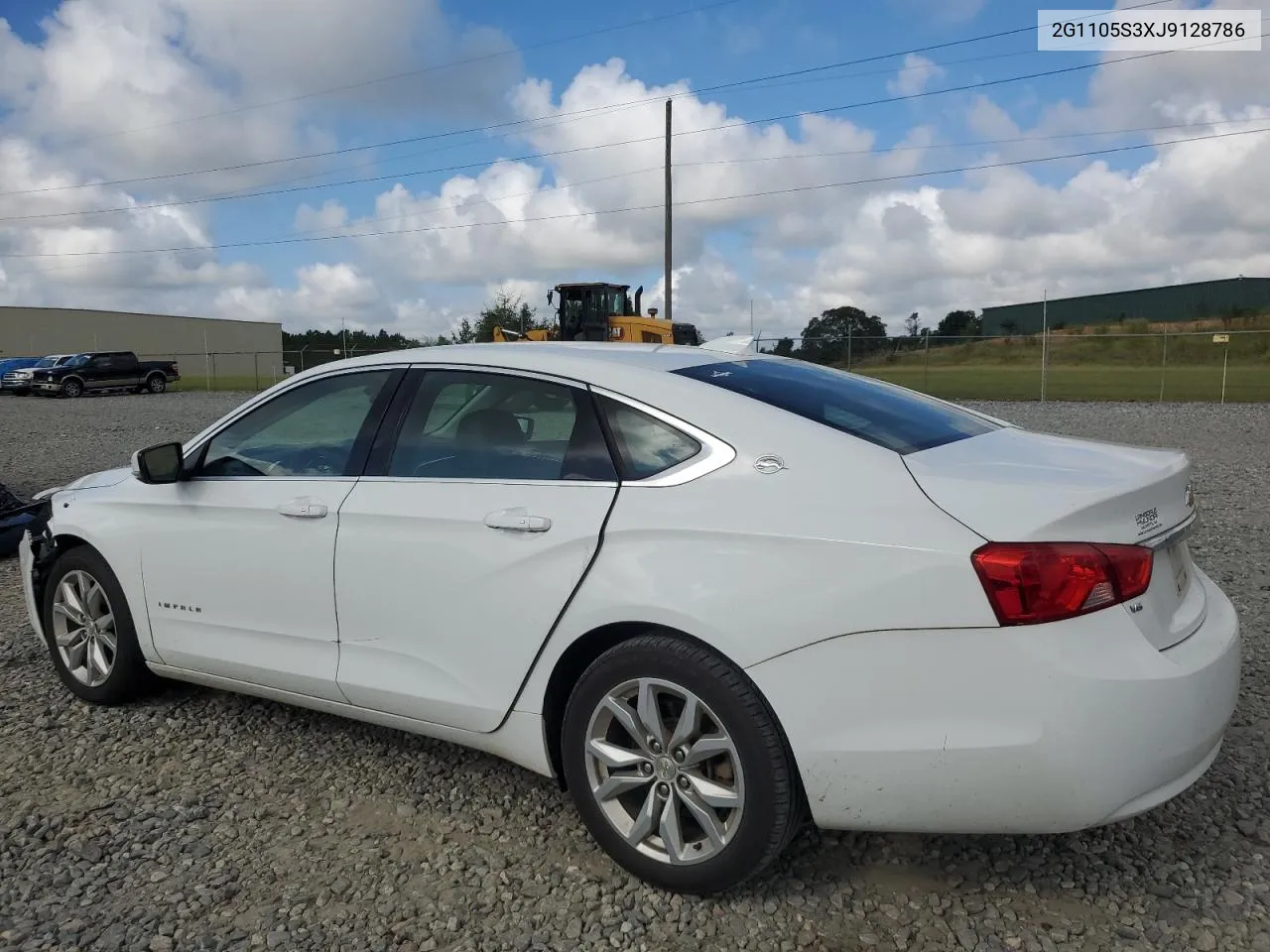 2G1105S3XJ9128786 2018 Chevrolet Impala Lt