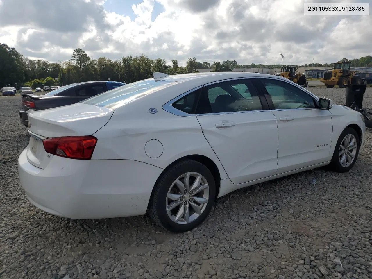 2G1105S3XJ9128786 2018 Chevrolet Impala Lt