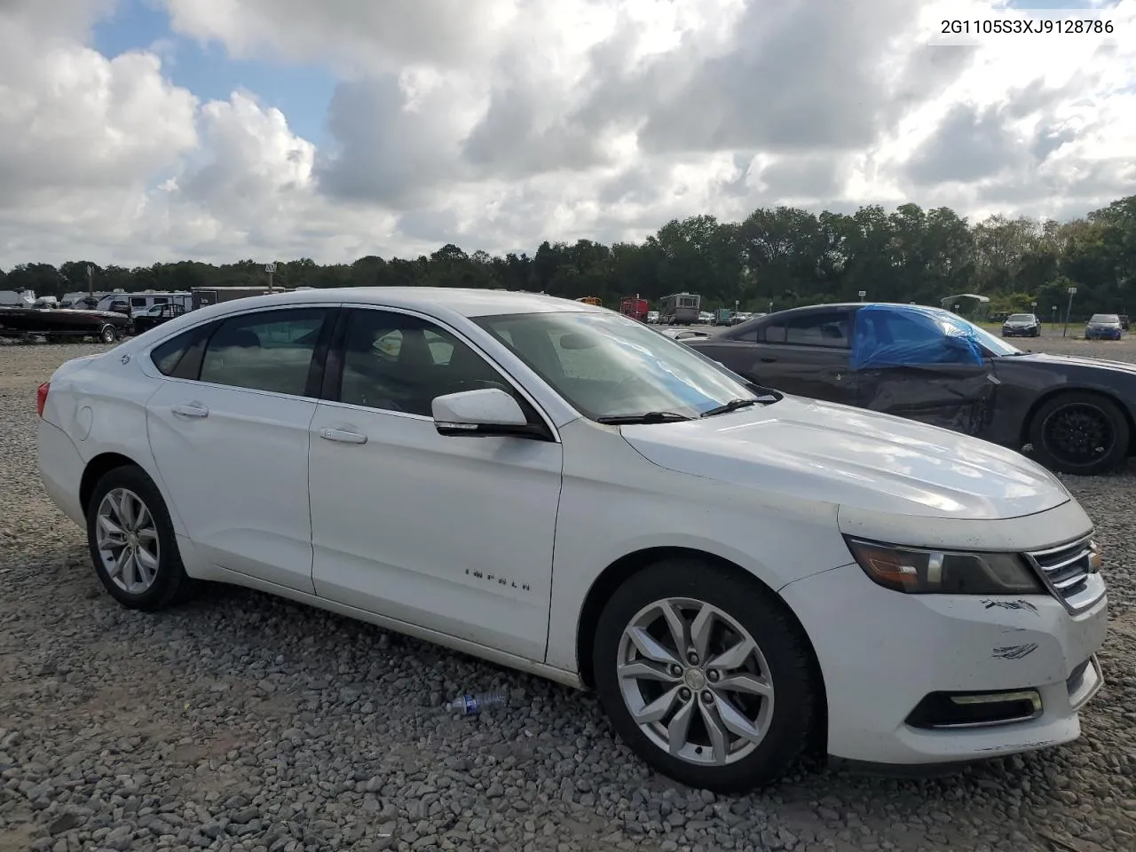 2018 Chevrolet Impala Lt VIN: 2G1105S3XJ9128786 Lot: 68994844