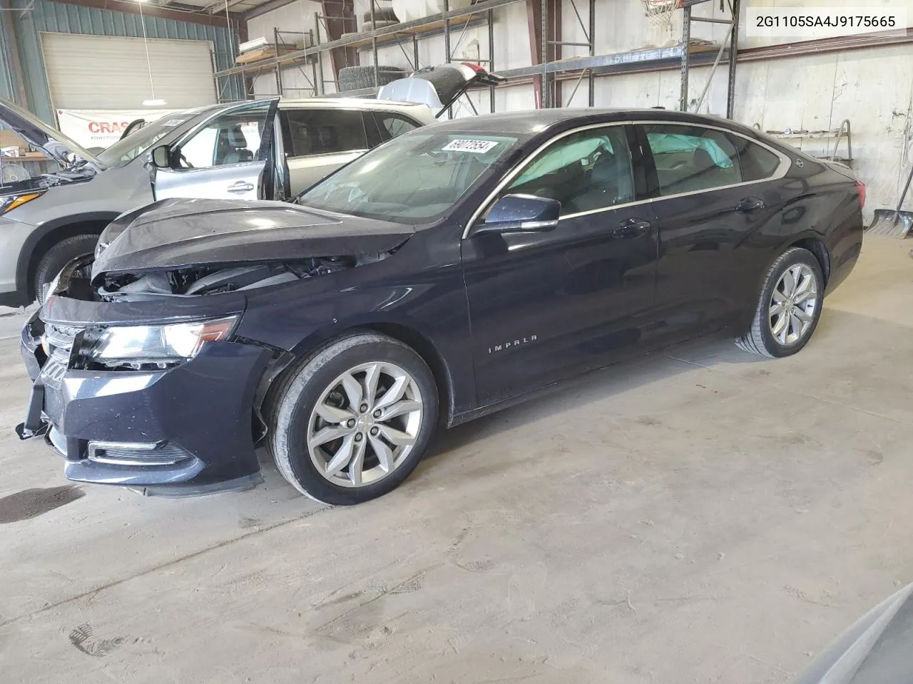 2018 Chevrolet Impala Lt VIN: 2G1105SA4J9175665 Lot: 69072554