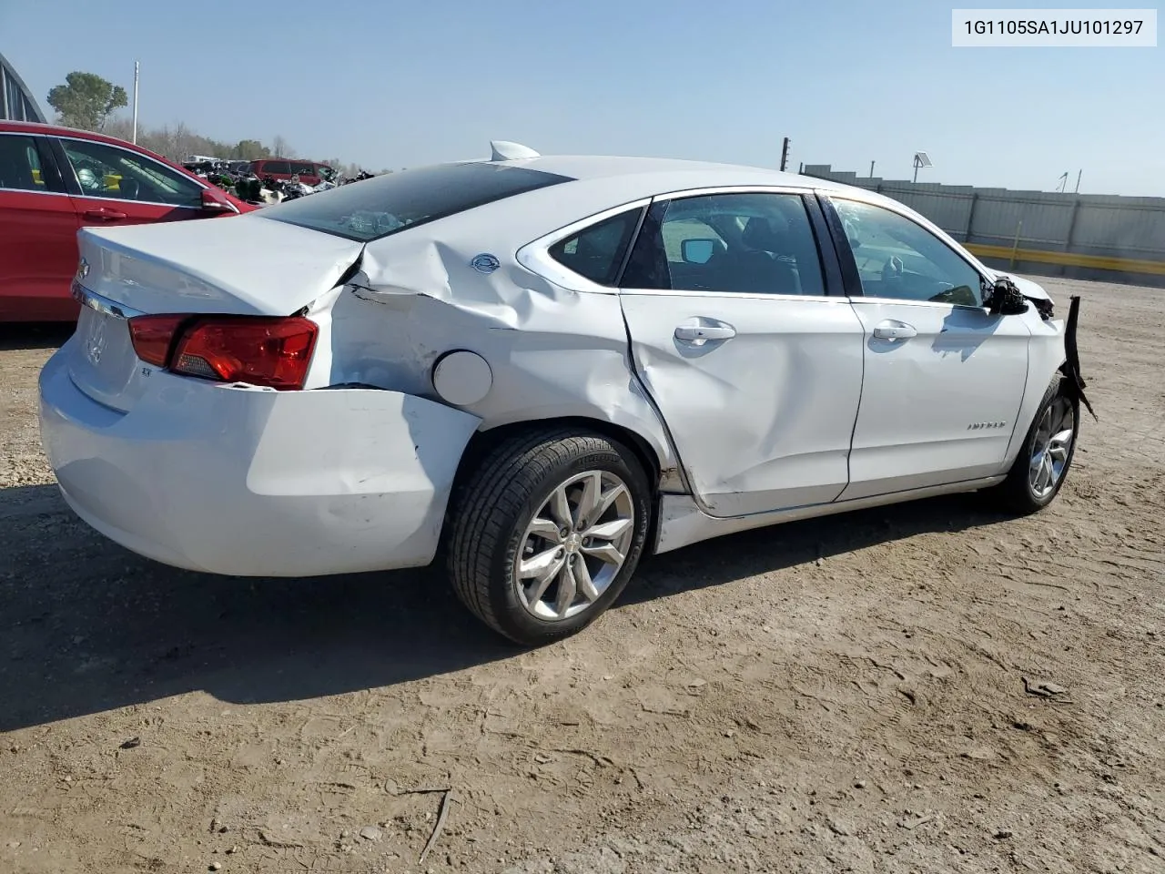 2018 Chevrolet Impala Lt VIN: 1G1105SA1JU101297 Lot: 69398504